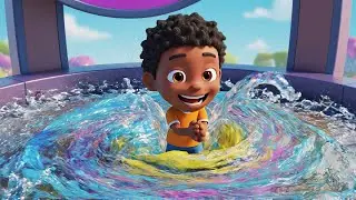 Fall Guys Wobbly Runner Jumped Into a Water Trap | Kids Songs & Nursery Rhymes