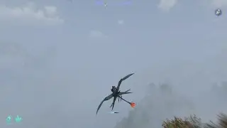 flying IKRAN down the foggy mountain side | Avatar: Frontiers of Pandora | Gameplay