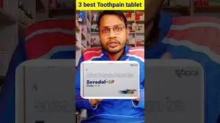 3 best medicine for toothache #shorts #toothache #painkiller