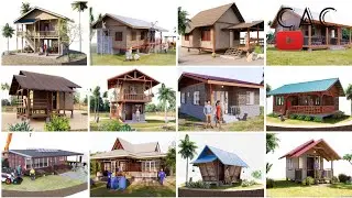 Simple Tropical Farmhouse and Bahay Kubo Compilation Part 4