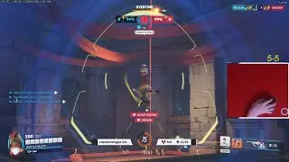 Gale Adelade God of Ana Overwatch 2 Season 3 Top 500 Gameplay