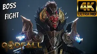 GODFALL 4K Walkthrough Gameplay Part 8 - Zamora Boss Fight