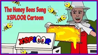 XSPLOOR Honey Bees Song Cartoon Music Video - Featuring Kyle Bain (formerly Nicky Notes of Blippi)