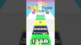 Jelly Tube Run 2048 😱 Произошёл неизвестный инцидент! | Шокирующий момент 2048 #shorts