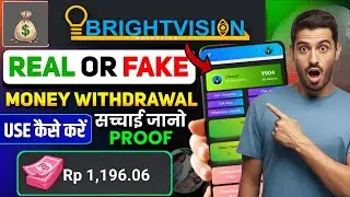 Bright vision marketing withdrawal |  telegram prepaid task  | review task earning | telegram task