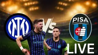 INTER PISA DIRETTA LIVE REACTION ATTENZIONE A NON SOTTOVALUTARLI