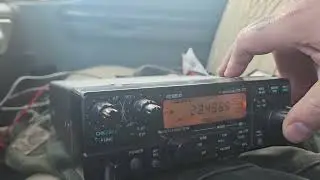 10m ham band check mobile alinco dx70 radio