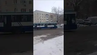 &lrm;Mercedes-Benz O405 (К 143 ВХ) Маршрут 53 г.Саратов 2026 год