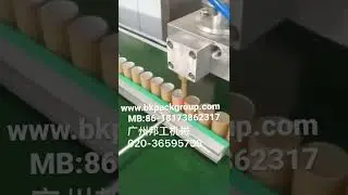 Lipstick hot filling machine fast makeup cosmetic gel packing line into paper tube