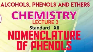 Nomenclature of phenols by N Joy Science in Live Stream