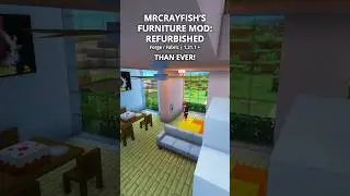 Этот мод на мебель для Minecraft уже должен быть в игре.