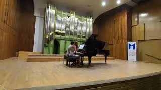 Ș. Nichifor - Fire on the hills - piano four hands