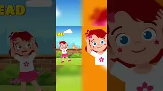 Get Moving : Interactive Body Parts Fun for Kids..#nurseryrhymes #kidschannel #shorts
