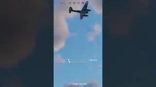 Eliminated Focke-Wulf Fw 190 with AA gun #enlisted #ww2 #ww2games