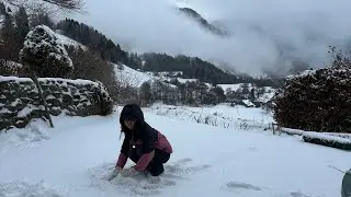 A Perfect Snow Day in Switzerland/ Part 2/3
