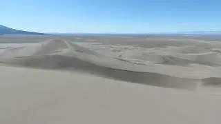 Great Sand Dunes National Park - Star Dune Summit Wind