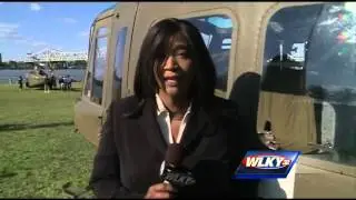 Large crowd hits Waterfront Park for Vietnam War battle re-enactment