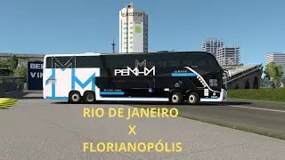 [ETS2] UMA VIAGEM LONGA MAIS BEM GOSTOSA DE FAZER RIO X FLORIANÓPOLIS 