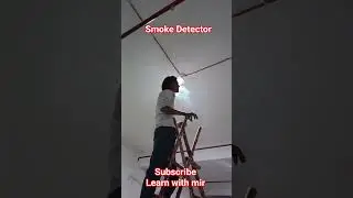 Smoke Detector || How smoke Detector works || #hvac #firefighter #ytshorts #shortsfeed #viral