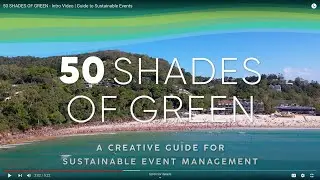 50 SHADES OF GREEN | Guide to Sustainable Events - Intro Video