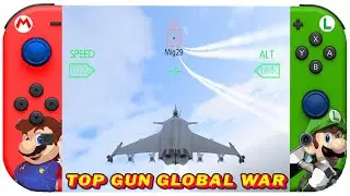 Top Gun Global War Gamepay Moments | Pure Simple Arcade Game | Nintendo Switch 4K