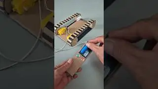 Homemade cardboard tracked vehicle #DIY #CardboardCraft #TankModel
