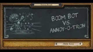 Annoy-o-Tron Vs Boom Bot - Tabern Brawl - HearthStone