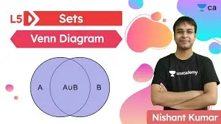 Sets L5 | Venn Diagrams | Unacademy CA Foundation | Nishant Kumar