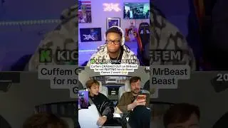 Cuffem CRASHED OUT on MrBeast for not INVITING him to Beast Games 2 event 😳😭
