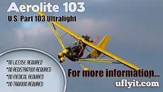 Aerolite 103, Part 103 Ultralight Aircraft
