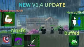 *NEW* V1.4 Update In Hero Legends (Buffs, Nerfs, Combat Balancing and More) (Roblox)