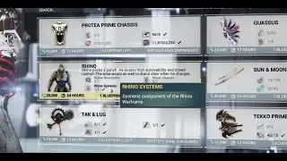 Warframe│How to Get All RHINO PARTS - Guide 2026