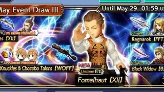 Let's go Leading Man! Balthier FR/BT pulls + Showcase: DFFOO GL