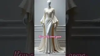 new party wear gown #beautiful #gown #fashion #video #viral #song #shorts #elivastyle 👗👗👗👗