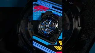 Out of this World Space Invaders watch by Nubeo #Shorts #watch #SpaceInvaders