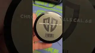 Home Defence 24 Chrome Steel Balls .68 cal. Baddest looking ammo for the Byrna