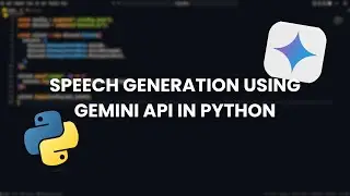 Text to Speech with Gemini API in Python | Google AI Speech Generation Tutorial