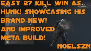 27 Kill Win As Hunk | New Meta Build For Hunk?! | Resident Evil Re:Verse