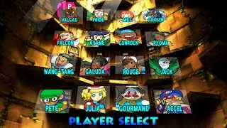 Power Stone 2 Все персонажи [PSP]