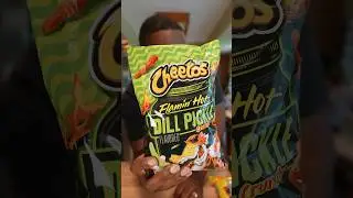 Tickle My Pickle. DILL Pickle Flamin&rsquo; Hots. #foodreview #snacks #shorts
