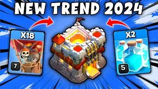 TH11 Balloon + Clone Spell Attack Strategy | Th11 War Attack Strategy 2024 (Clash of Clans)