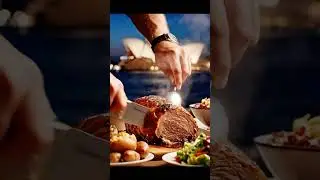 🐪🔥 Sydney Harbour Feast | Camel Roast, BBQ Sauce & Ocean Breeze Dining 🌊🏙️