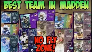 99 GOLDS BEST TEAM IN MADDEN 21 ULTIMATE TEAM ~ MUT HEROES PROMO ULTIMATE LEGENDS ABILITIES GAMEPLAY