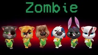 My Talking Tom Friends - AMONG US - THE ZOMBIE KIDS