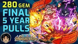 FINAL 280 Gem Anniversary Sugofest Pulls! [One Piece Treasure Cruise]