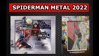 Comic Cut Hit!!| Spider-Man Metal 2022 Marvel Cards #5