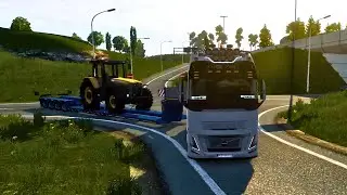 Volvo FH6 Truck France to Germany 8 Tone Tractor Delivery | Euro Truck Simulator 2