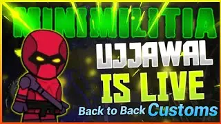 #11 Mini Militia Unlimited Customs&Crate Opening!Da3 Leaks?