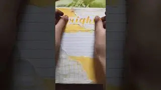 Yellow theme journal 💛💛 #yellow #journal #aesthetic #sanvi472