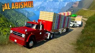 ¡AL ABISMO CON CARGA Y TODO! | American Truck Simulator